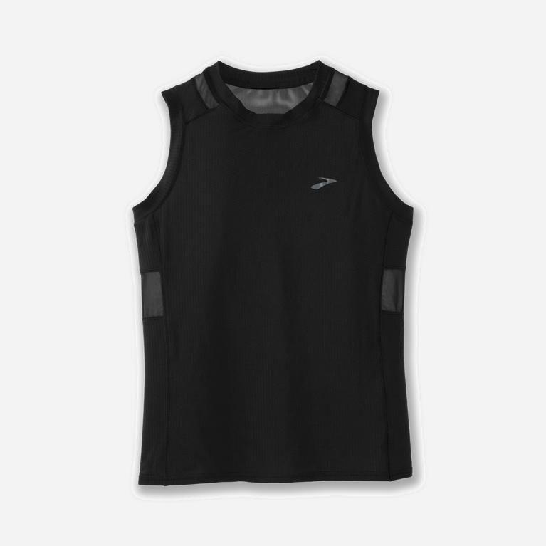 Brooks Atmosphere Australia - Women's Running Tank Top - Black (836072-OBH)